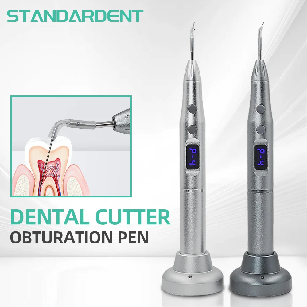 Dental Gutta-Percha Cutting and Condensing Pen Root Canal Obturation Vertical Condensation Adjustable Temperature