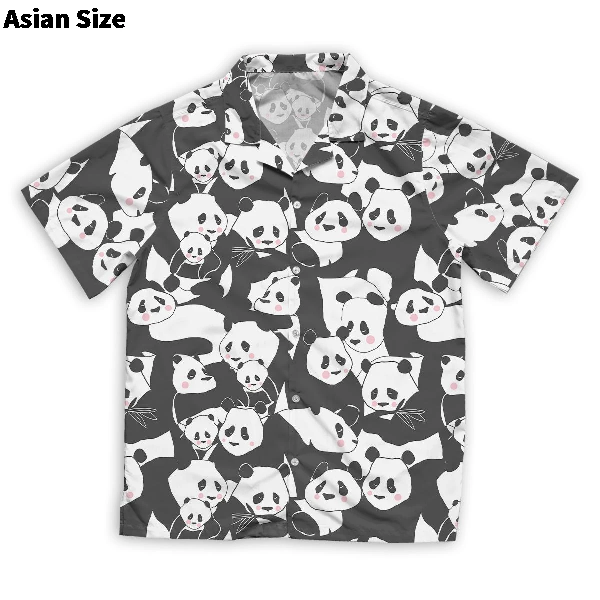 

Elegant Panda 3D Print Shirts For Men Clothes Hawaiian Vacation Beach Shirt Cute Animal Red Panda Women Short Sleeve Blouses