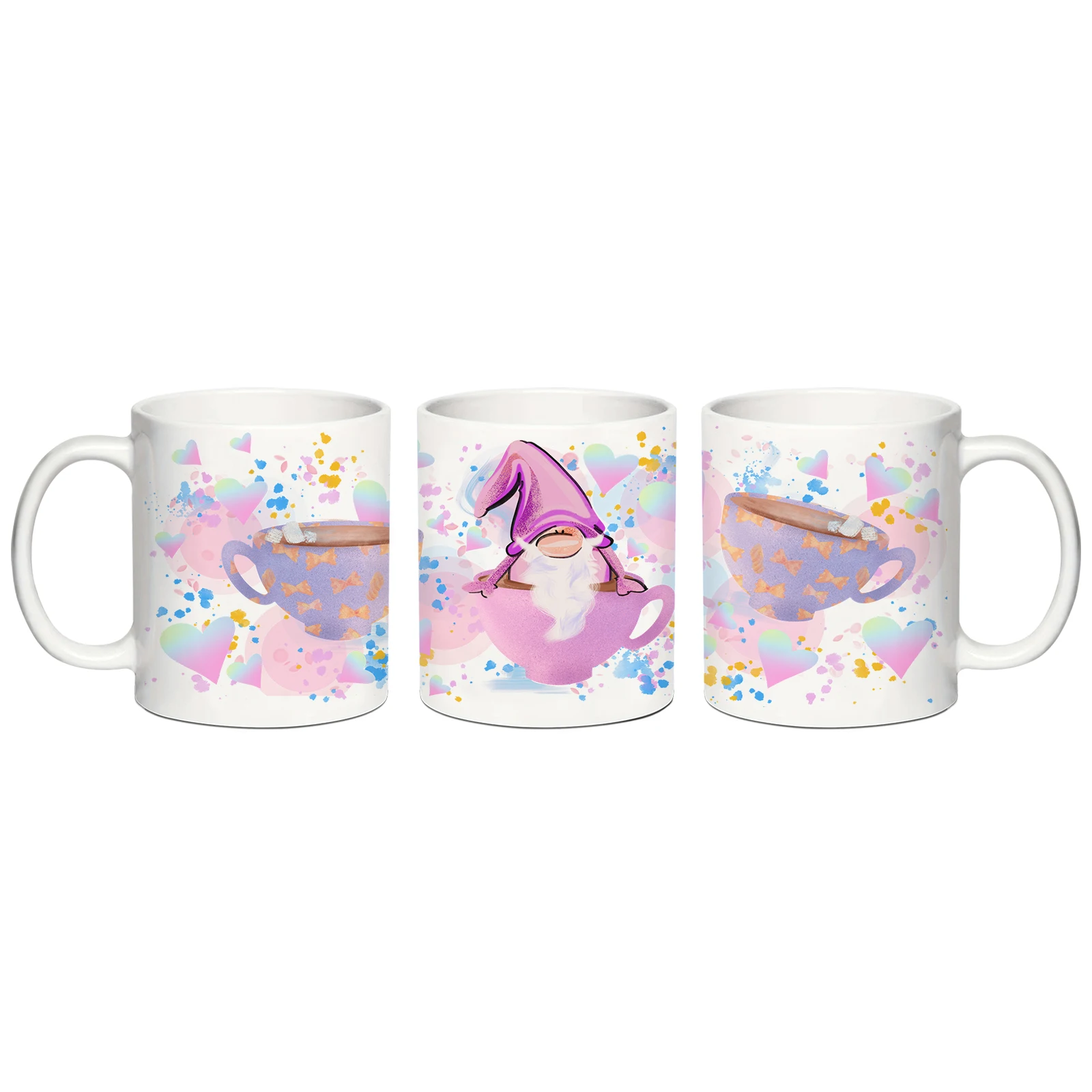 11oz Festive Ceramic Mugs with - Coffee Tea Festival 评论和价格