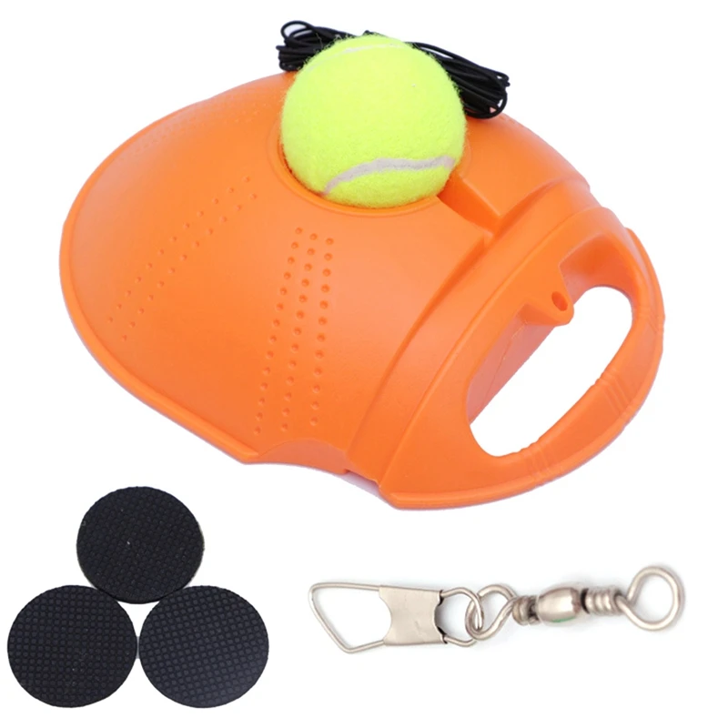 

NEW-Tennis Training Base Board Exercise Tennis Ball Tennis Training Tool Self-Study Rebound Ball Trainer Sparring Device