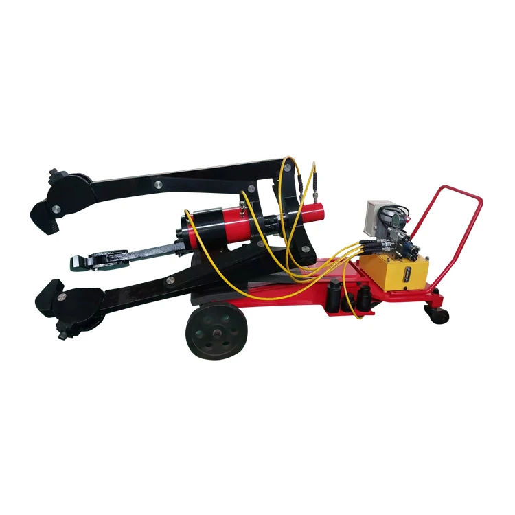 100 ton automatic vehicle mounted hydraulic gear  puller