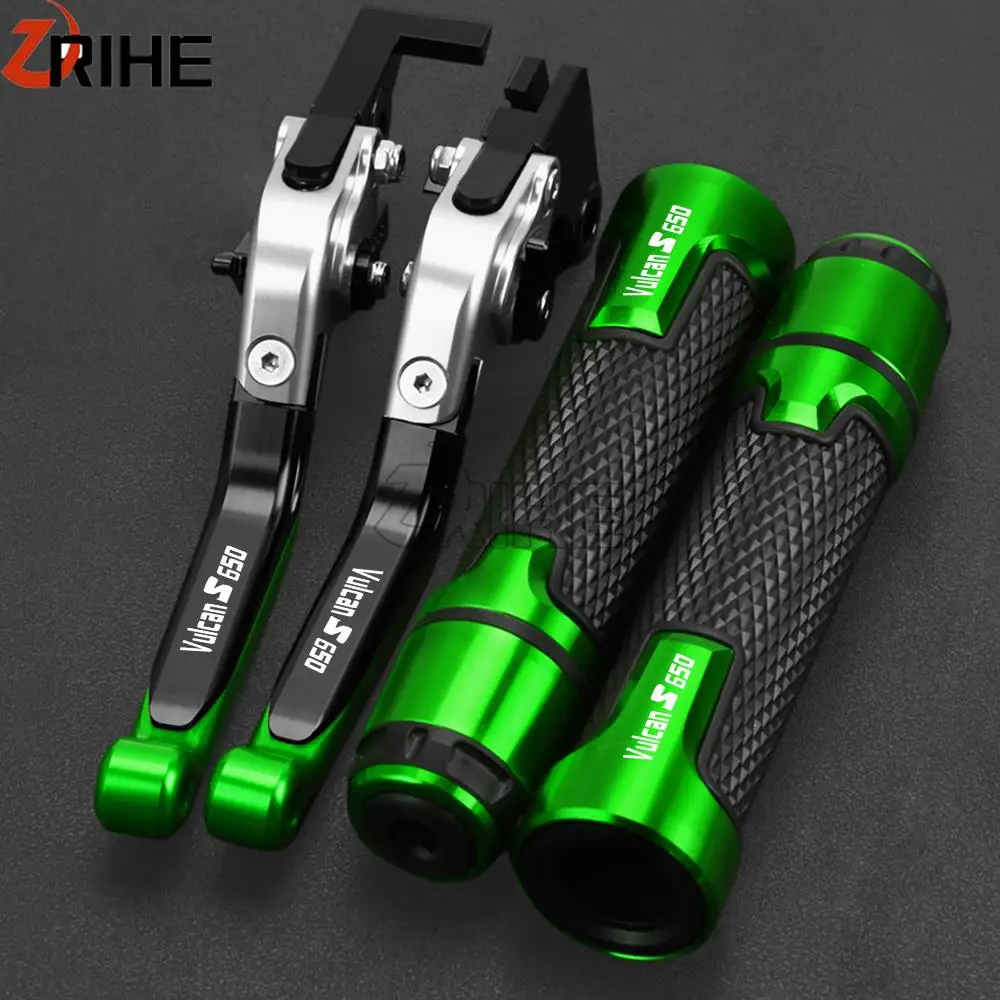 Motorcycle 22MM Hand Grips Brake Handle Clutch Lever CNC Vulcans 650 ss 2015 2016 FOR Kawasaki VULCAN S650cc VULCANS650 S 650 cc