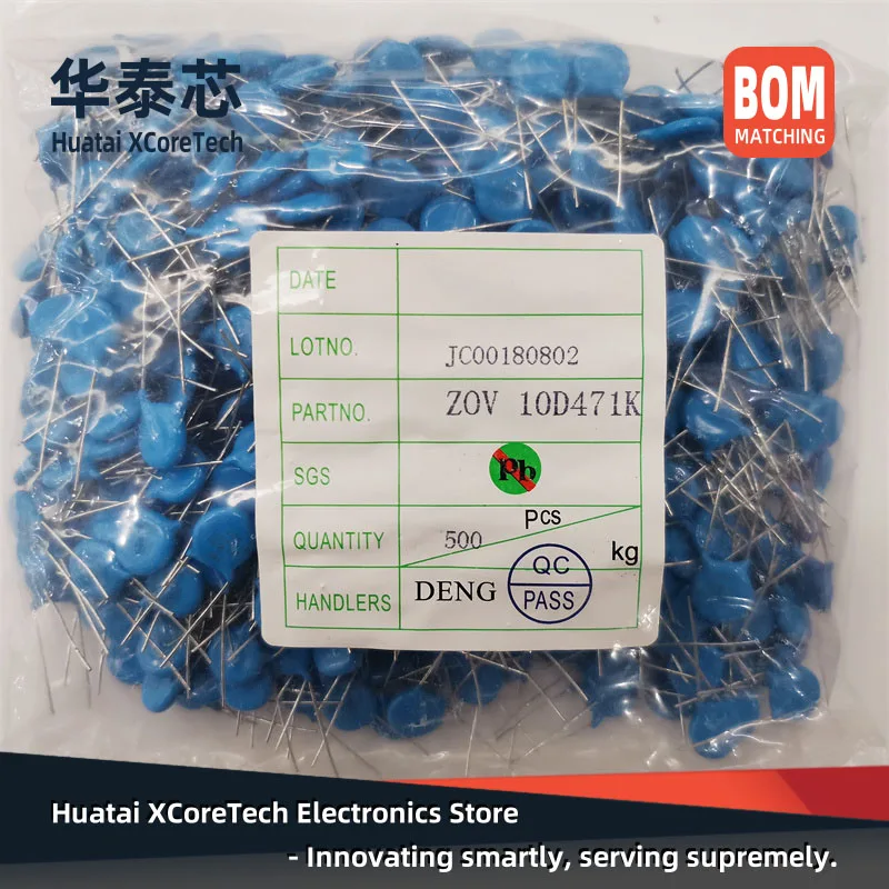 20PCS 10D180K 18V 10D220K 22V 10D270K 27V 10D330K 33V 10D390K 39V 10D470K 47V 10D560K 56V (Diameter:10MM) Metal Oxide Varistors