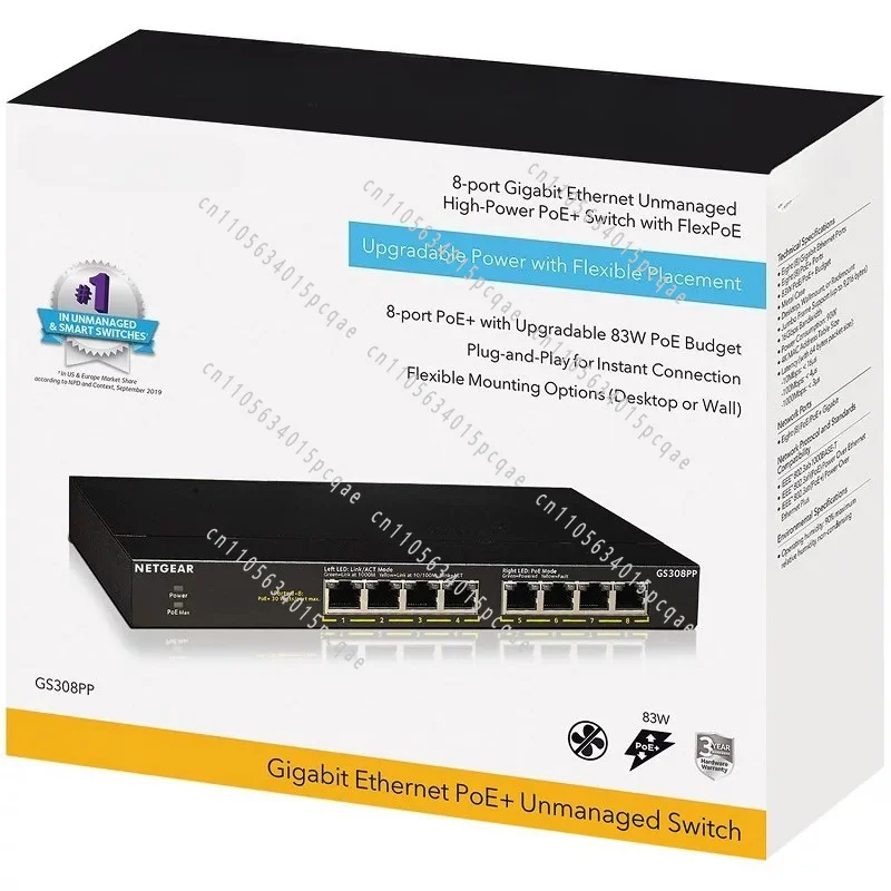 Netgear GS305/308/P/PP/E/EP/EPP GS108X Gigabit Network Switch Original