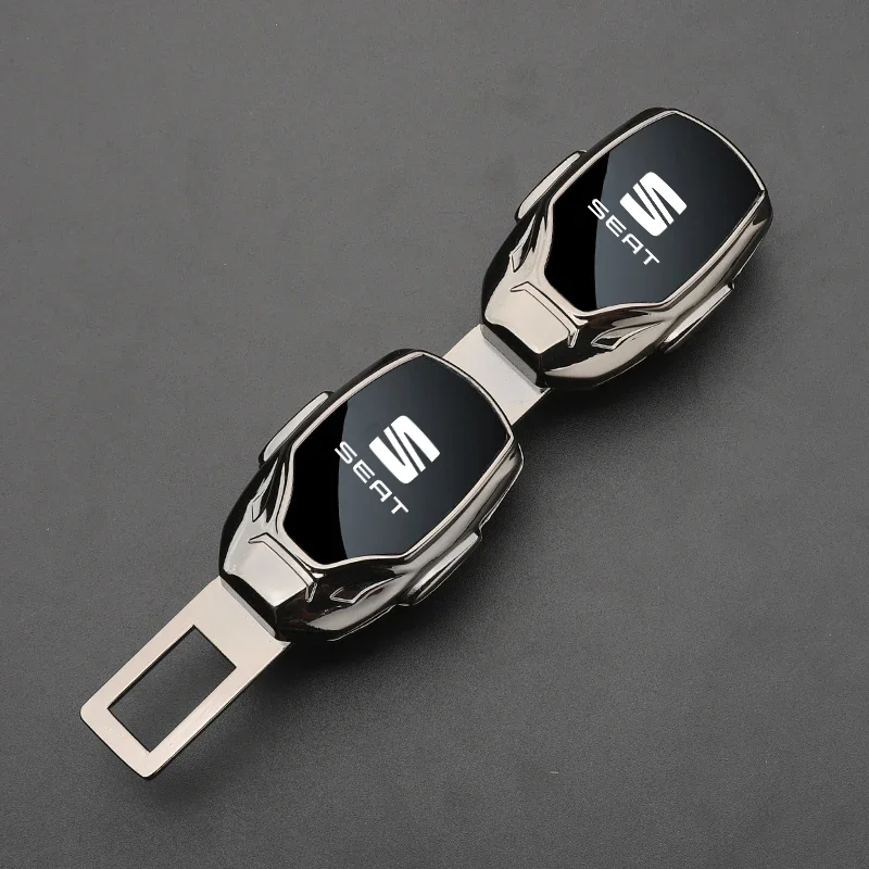 Car Safety Belt Extension Plug Buckle Seatbelt Clip Adjustable Extender For TOLEDO leon EXEO mk3 mk2 5f ateca altea seat FR