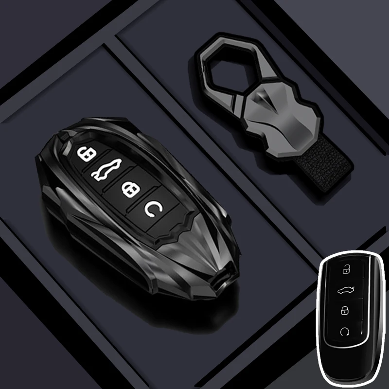 Alliage de Zinc silicone clés de voiture accessoires support clé housse pour Chery Omoda 5 C5 Tigo 7 8 Pro Max Tigo 7 8 Plus Arrizo 5 Plus