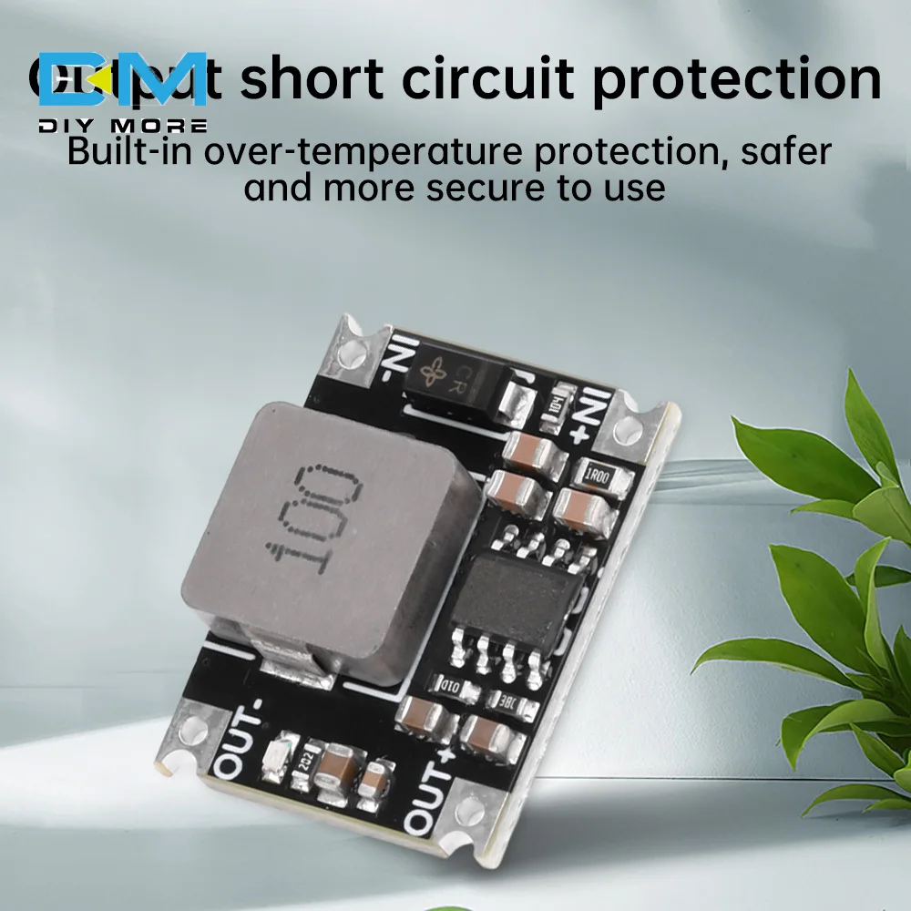 6V-40V to 3.3V 5V 12V DC-DC Buck Module High Power Low Ripple DC Step-down Power Supply Module Converter Board 5A TVS Protection