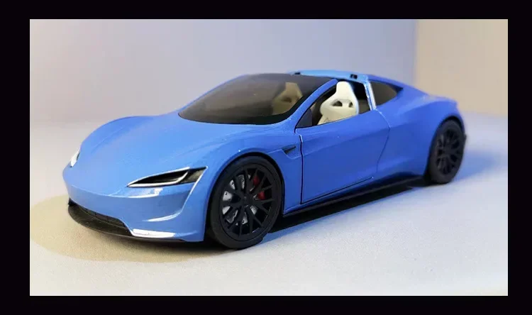 1:24 Electric Roadster Diecast Car with Lights & Sound