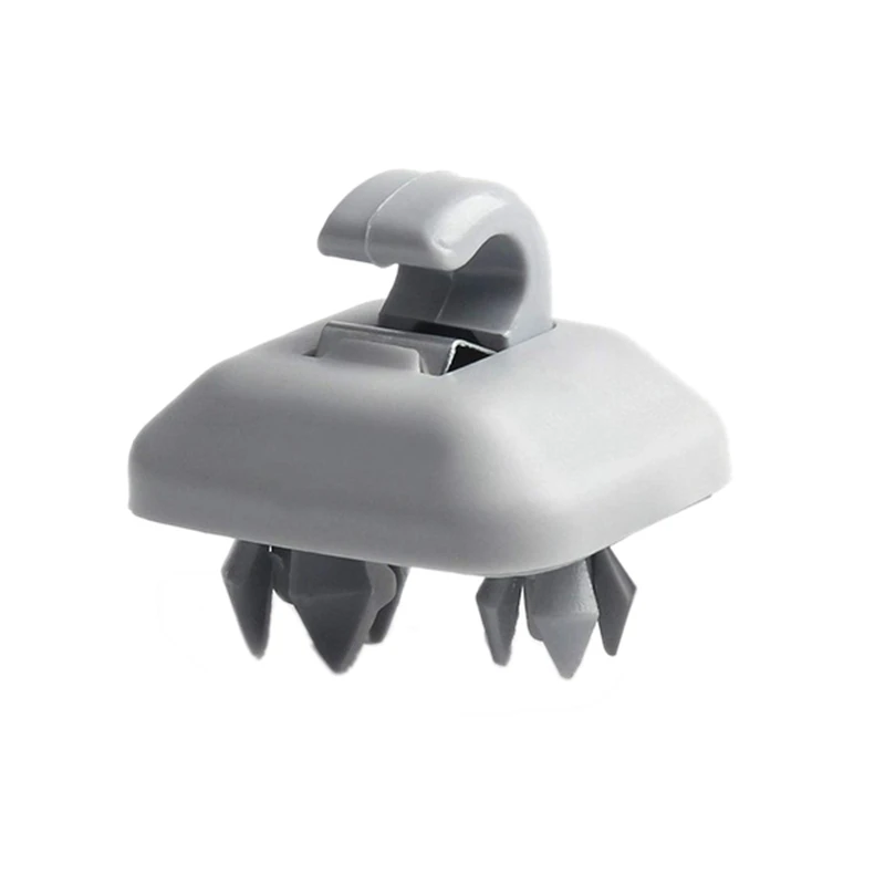 CYL-1Pcs Car Sun Visor Retainer Hook 8U0857562A Car Clips Screws Fastener for - A3 A6 C5 A4L A6 Q5 Q3 A5 Bracket Gray