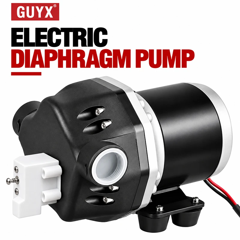 12V/24V/48V High Pressure Diaphragm Pump Water Pump Shutdown Self Stopping Chemical Proportional Pump