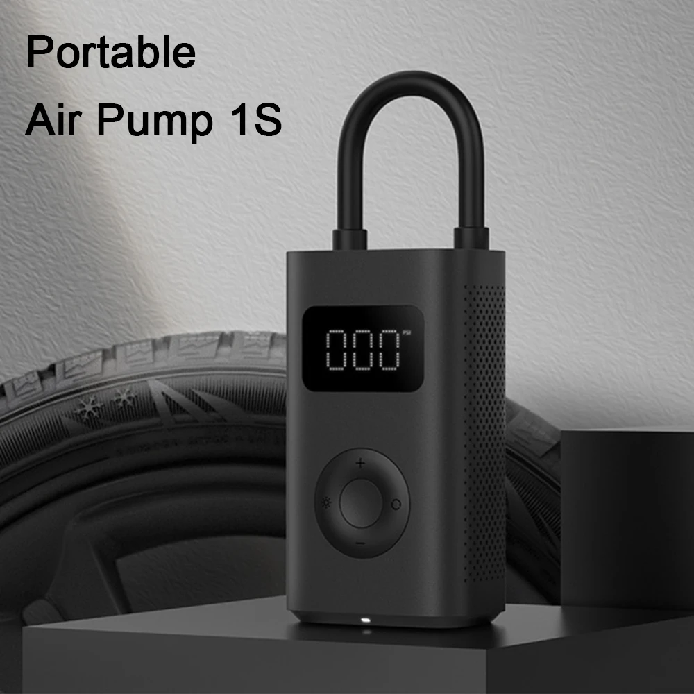 

Portable Car Air Compressor 1S Digital Tire Inflatable Electrical Air Pump With LED Lamp for Car Moto Bicycles Auto Tyre Balls