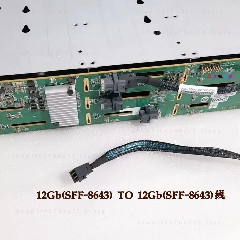 12 24-bay 3.5-inch Hard Drive Cage Hot-swappable 12Gb Expansion Storage SAS/SATA