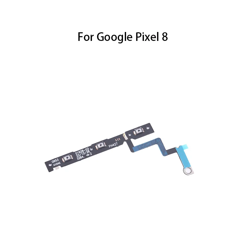 Gefensi Power On Off Volume Button Key Flex Cable Replacement For Google Pixel 8
