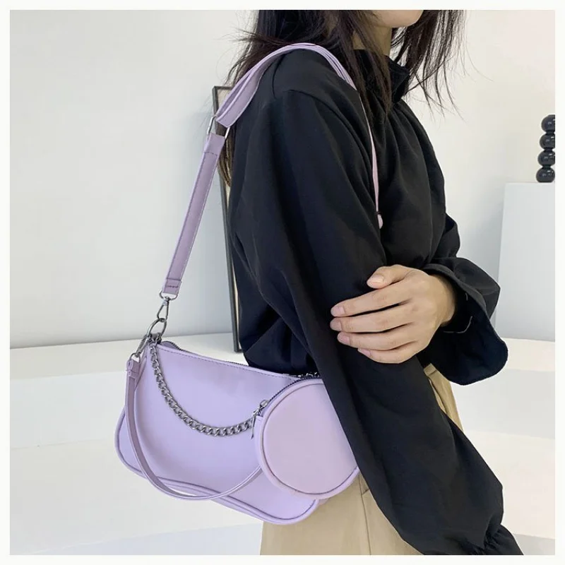 

High-End Women's Messenger Bag Crafted From Faux Leather Boasting Paris Casual Vintage Spacious Daily Style​