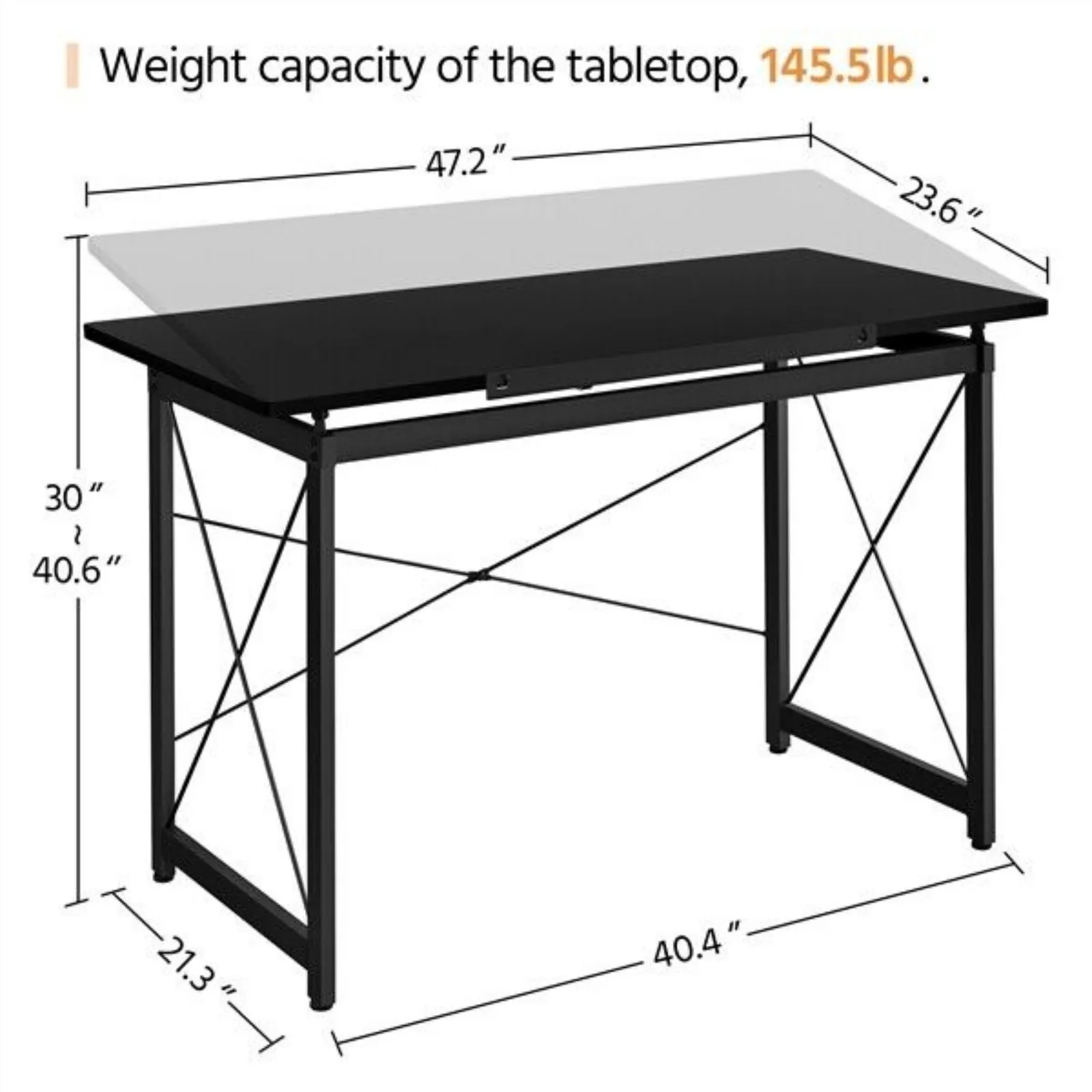 Art Table Adjustable Drafting Craft Desk Artist Drawing Sketching Painting Table United States