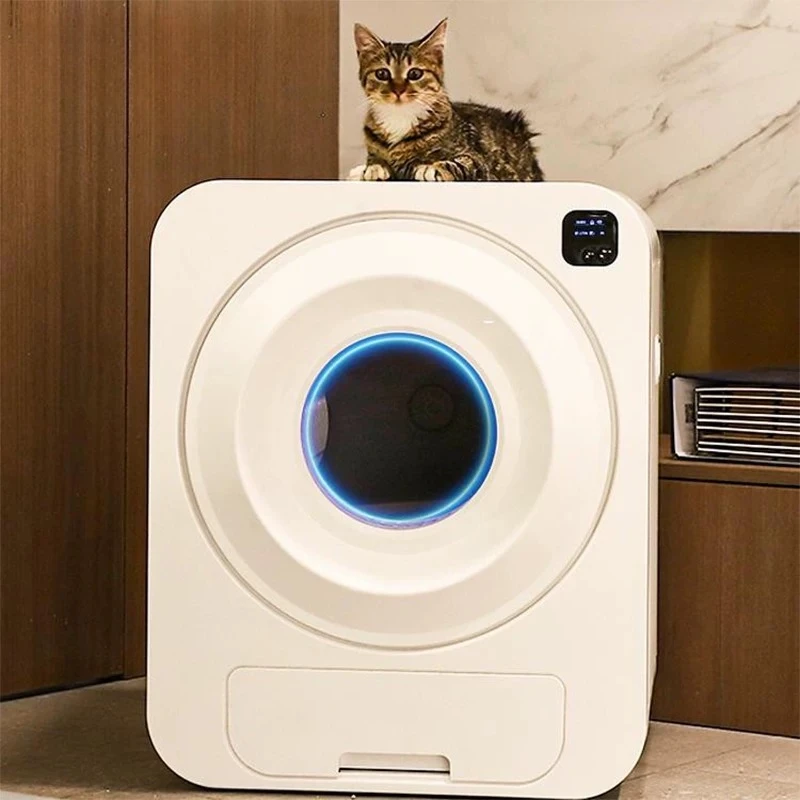 Intelligent automatic cleaning cat litter box closed oversized cat toilet shit shovel machine electric deodorization