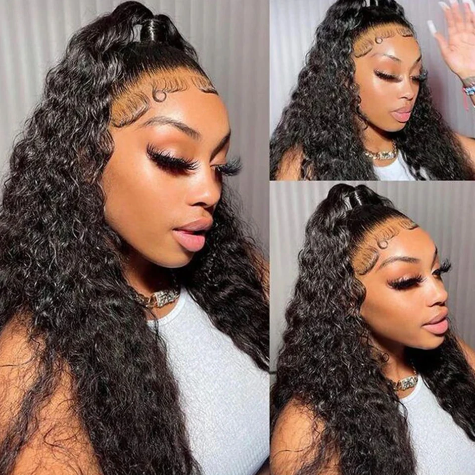 Brazilian Jerry Culry Human Hair Bundles 1/3/4 Pieces Kinky Curly Natural Hair Extensions Woman Wet And Wavy Human Hair Bundles