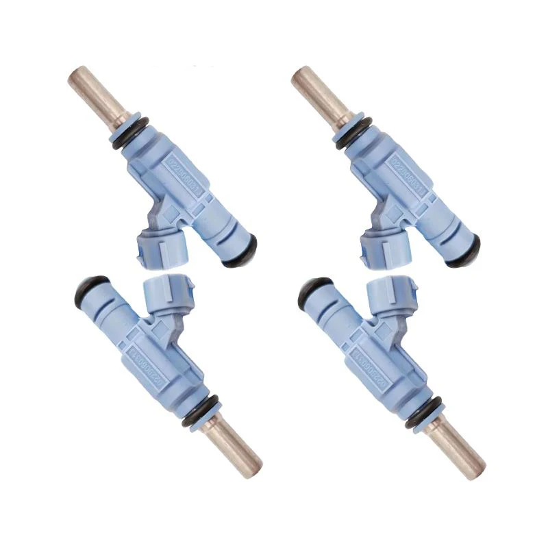 Novo 4 peças 0280157012 bico injetor de combustível adequado para audi tt volkswagen beetle golf sharan touareg 3.2l 2004-2006 022906031j