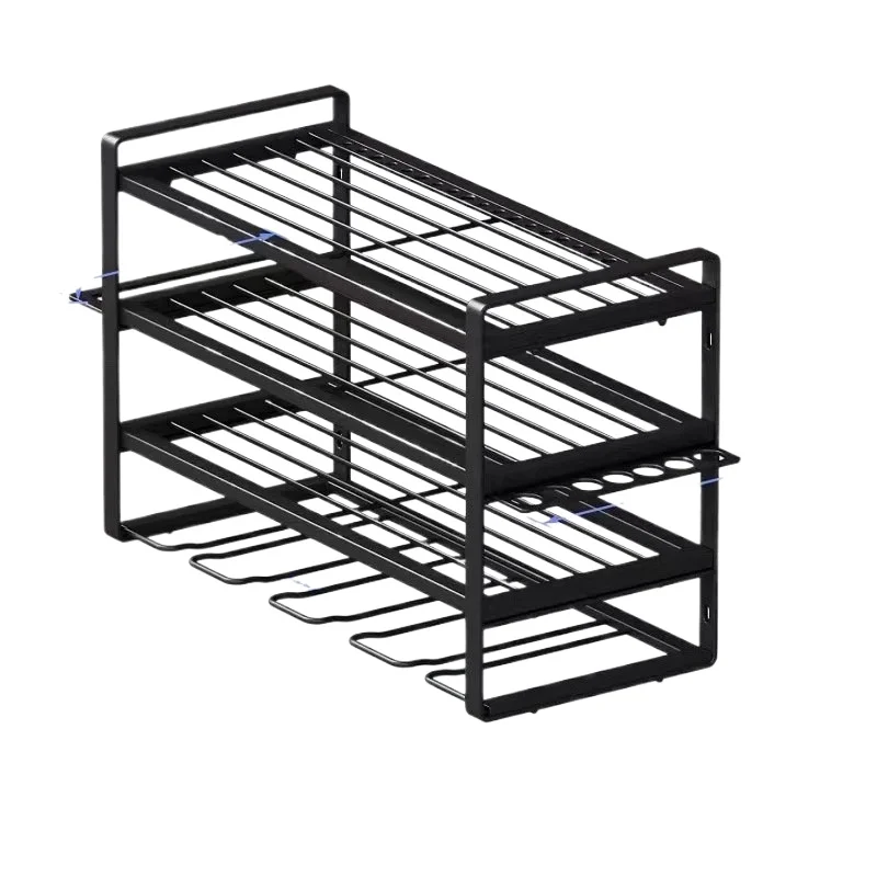 

Настенный держатель для инструментов, органайзер для хранения электроинструментов, только кронштейн! Без инструментов!! 1 шт.