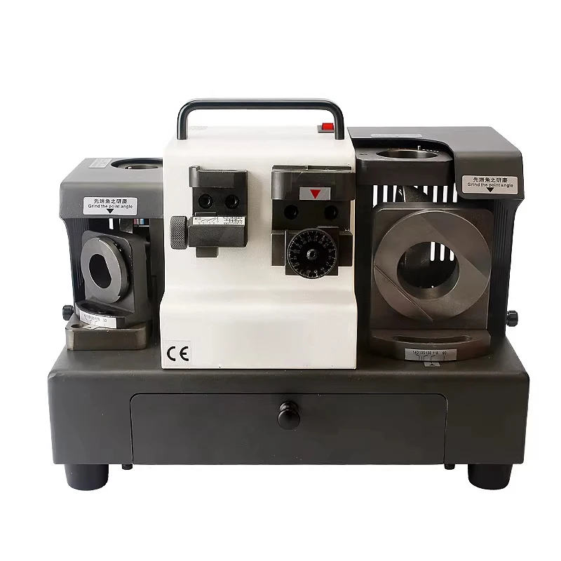 Drill Bit Grinder Twist Drill Sharpening Professional-Grade Φ3-32 Drill Bit Sharpening Rake Angle/Clearance Angle Grinding Twis