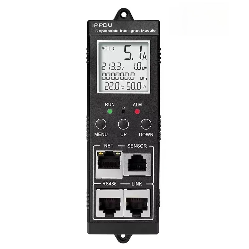 مراقبة Switchde الرف PDU مقبس الطاقة 16 بت C13 SNMP485 واجهة Telnet خط القيادة الجهد الحالي الطاقة تتالي #4