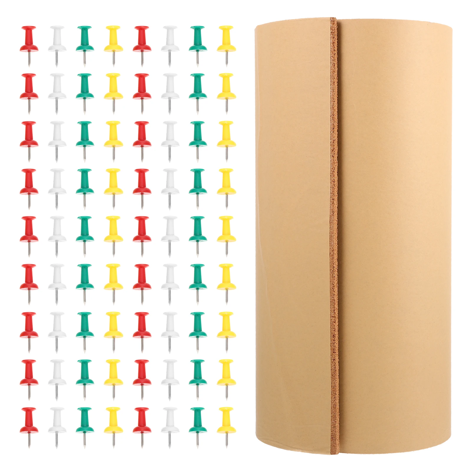 Soft Cork Roll Bulletin Board Family Photo Wall Message Board Notes Background Panel Presentation Supplies Cork Tiles Self