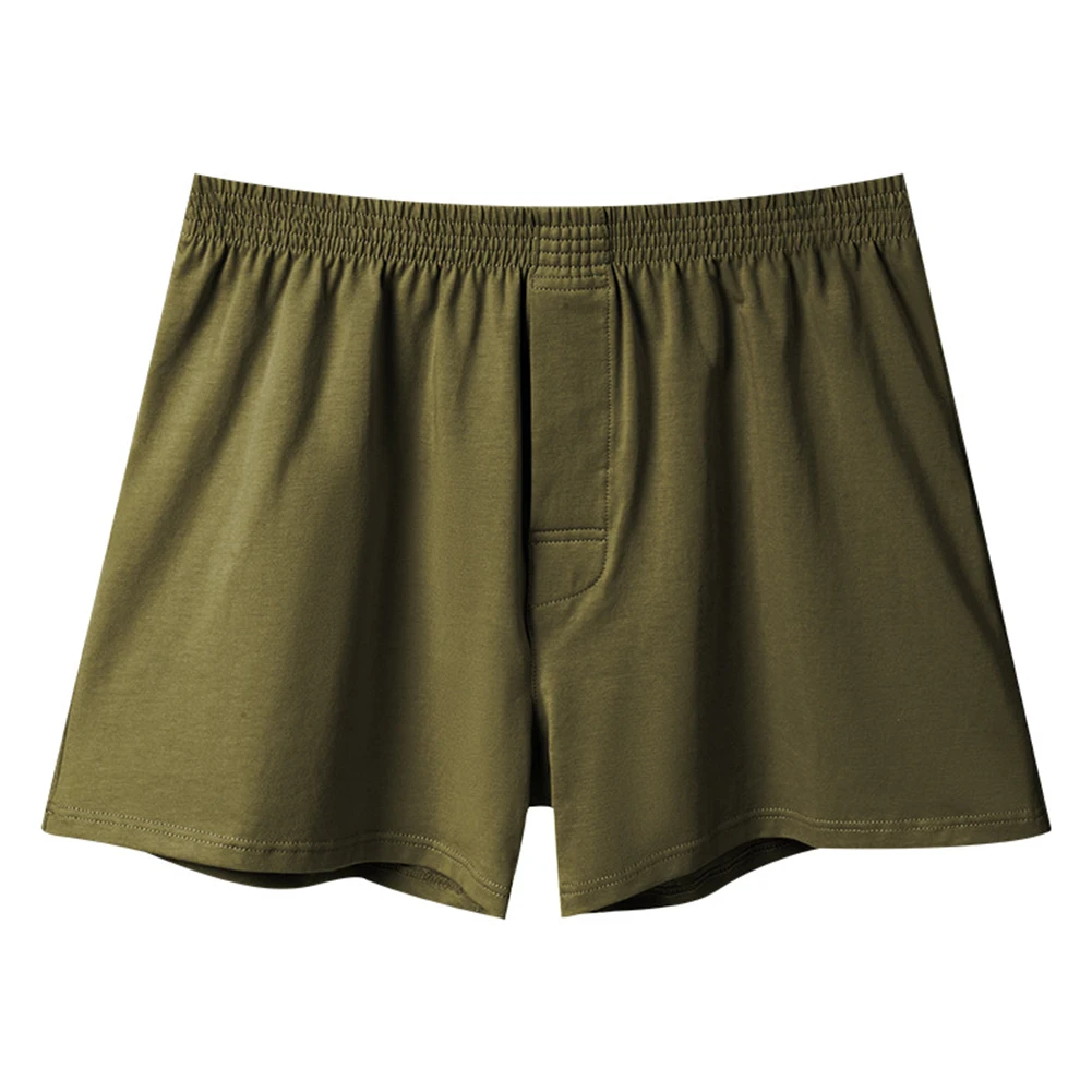 

Мужское сексуальное нижнее белье со средней талией, трусы-боксеры, однотонные быстросохнущие трусы, летние мужские трусы, домашние дышащие шорты