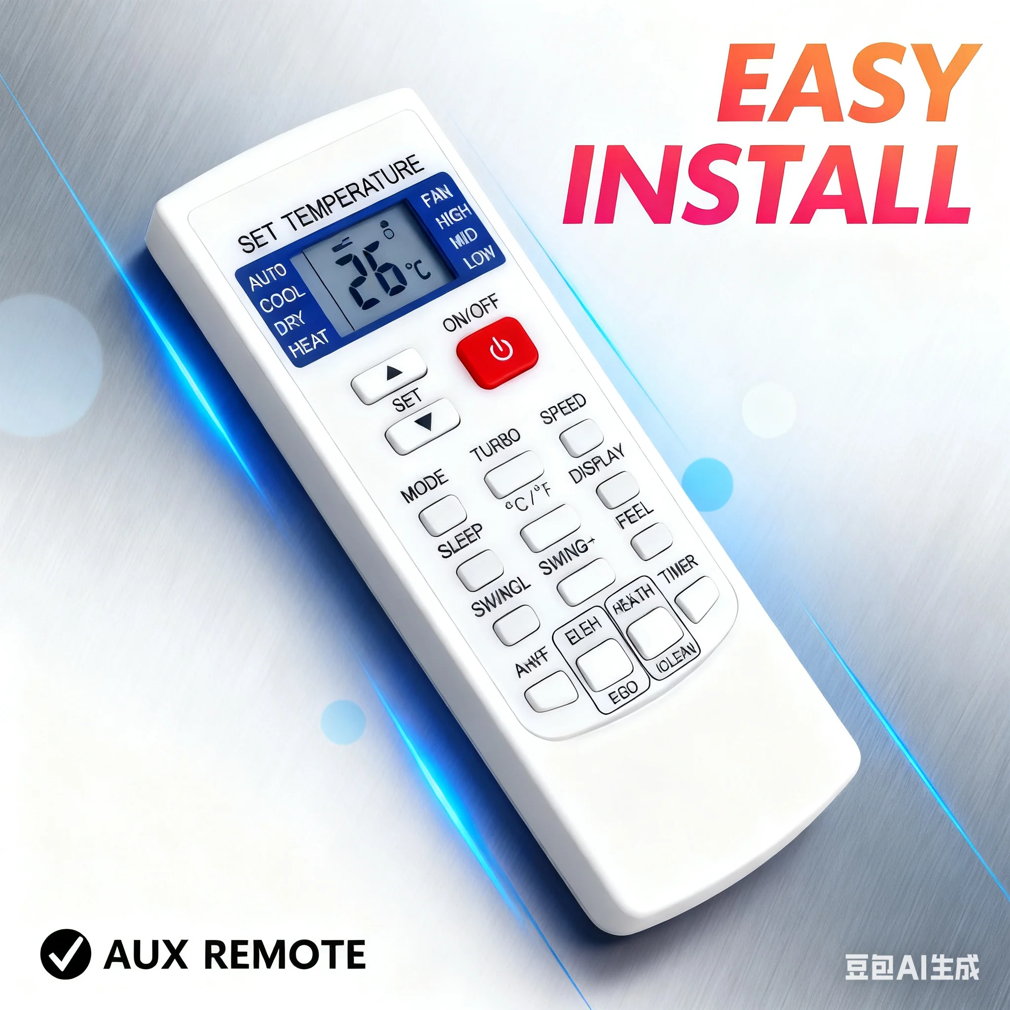 Пульт переменного тока YKR-H/102E — для AUX YKR-H/002E, универсальный контроллер, без программирования