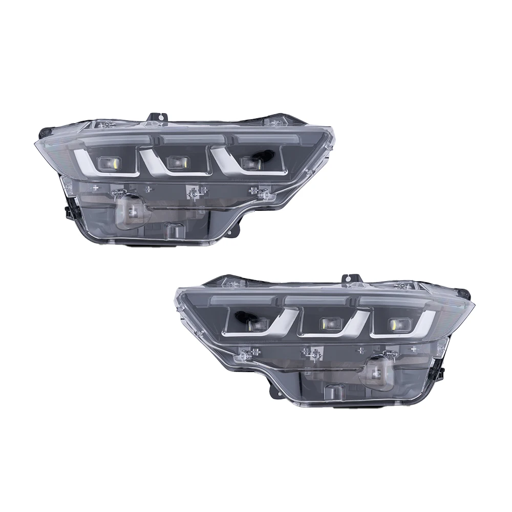 

LED Auto Headlight Assembly for Ford Mustang 2024-2025 Projector Lens Lamps Streamer Turn Signal Plug and Play Car Accessories
