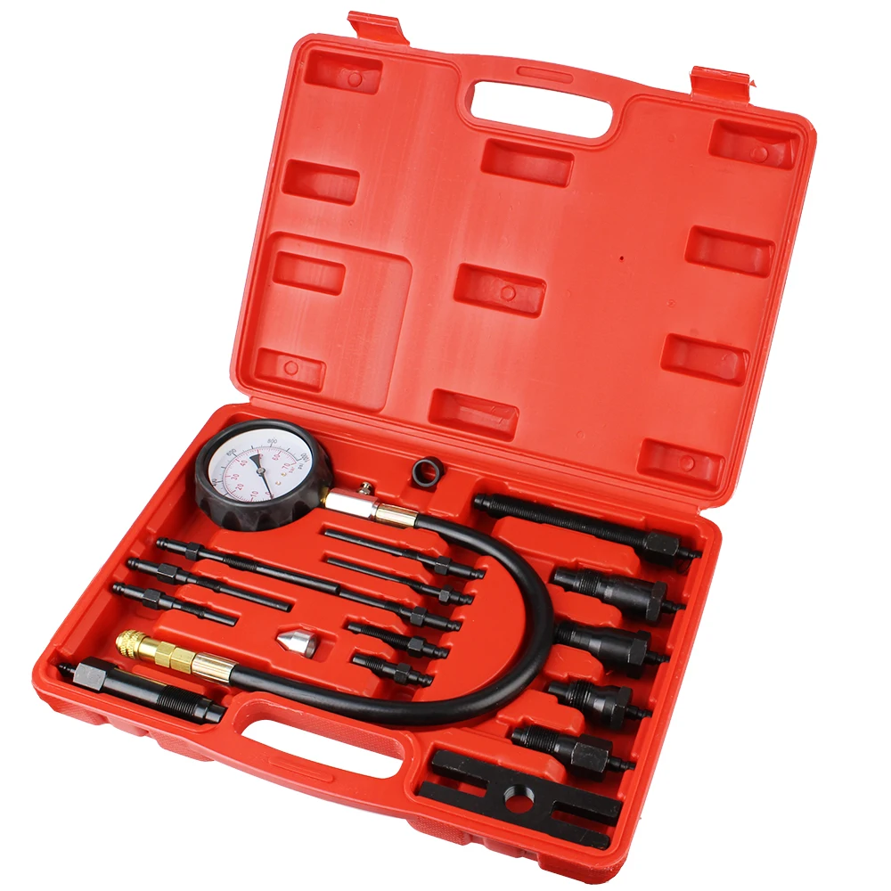 

Car Test Set TU-15B Fuel Pressure Gauge Auto Diagnostics Tools For Fuel Injection Pump Tester Car Test Set 0~1000psi/70bar