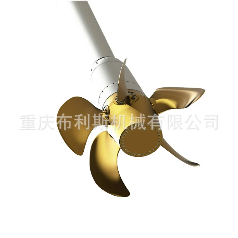 

(Shipping customization) CPP ship propeller QSn7-0.2 tin-phosphor bronze adjustable pitch propeller with shaft drive and 4 blade