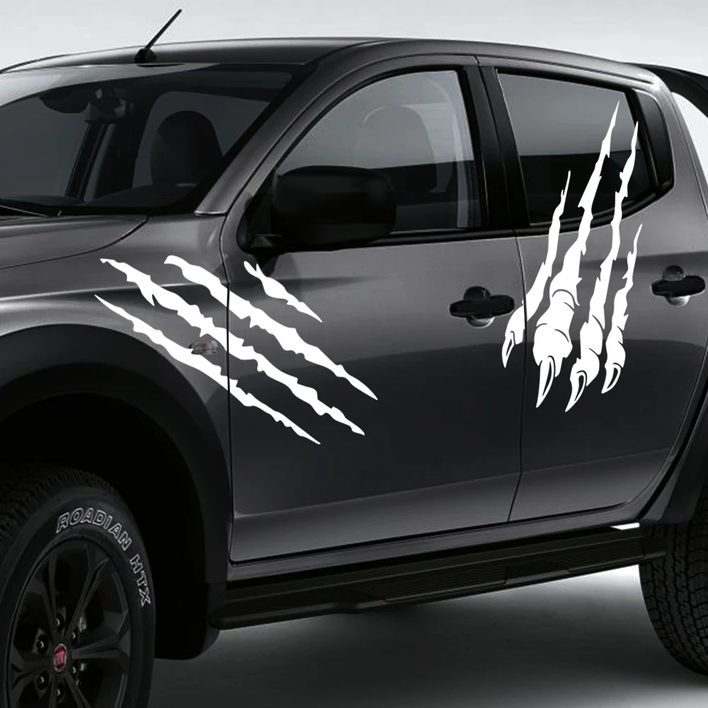 

Car Claw Marks Sticker Pickup Truck Vinyl Graphics 4x4 Off Road Decor Decal Auto Styling Accessories Vehicle Wrap Kit Decoration