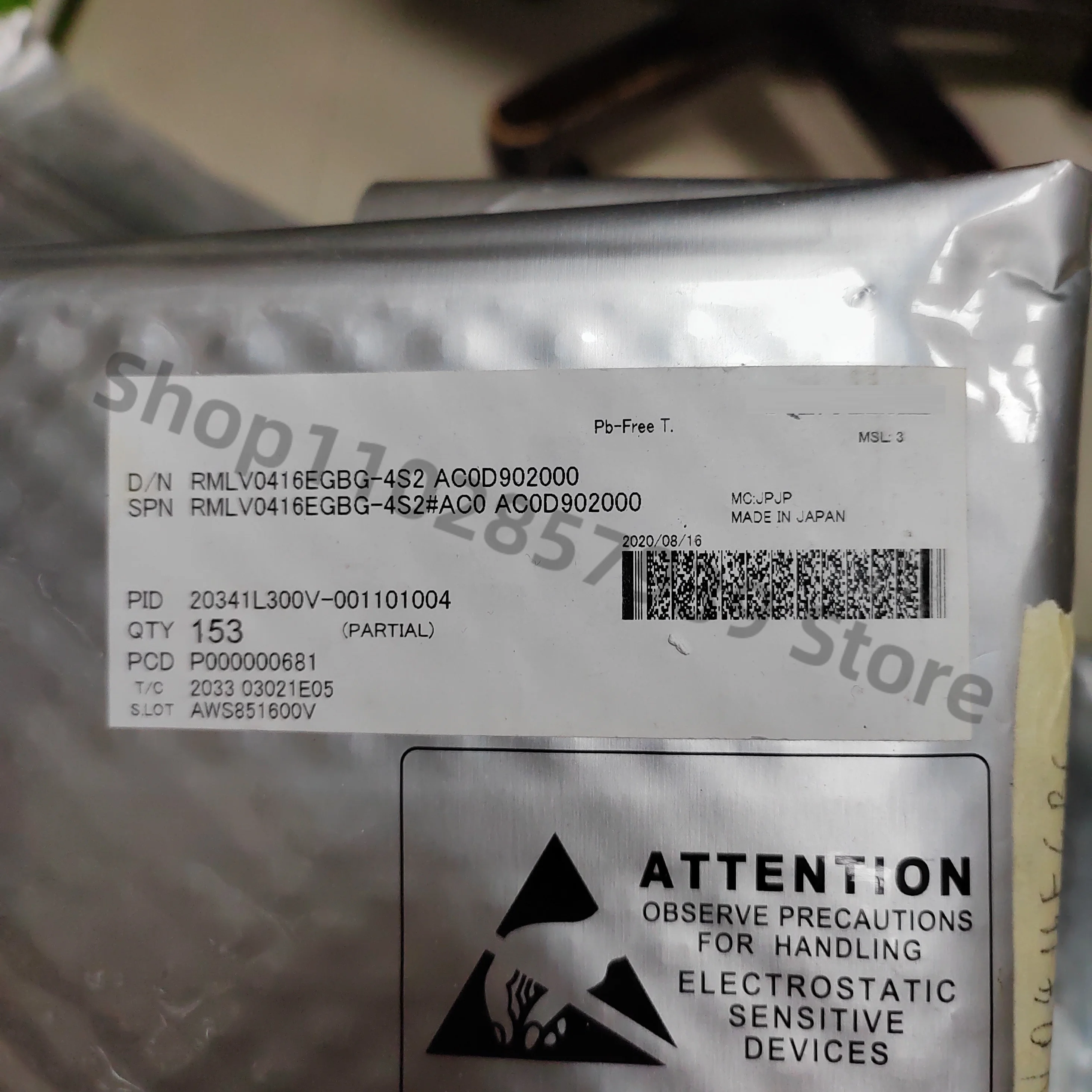 

RMLV0416EGBG-4S2 # AC0 1 шт./лот 4 Мбит FBGA48 оригинал на складе, бесплатная доставка