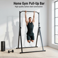 Freestanding Horizontal Bar Adjustable Height Pull up Station Foldable Home Gym Pull-Up Bar for Strength Training Gym Equipment