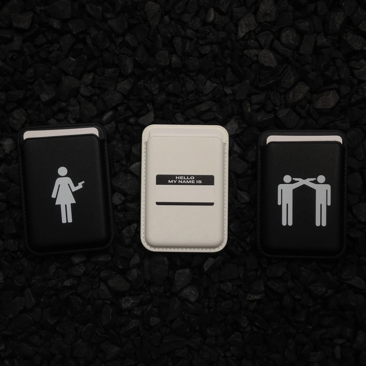 Fashion Creative Cartoon Pattern Card Holder Magnetic For iPhone 17 Pro Max For Samsung Galaxy S26Ultra For MagSafe Wallet Cover - view 5