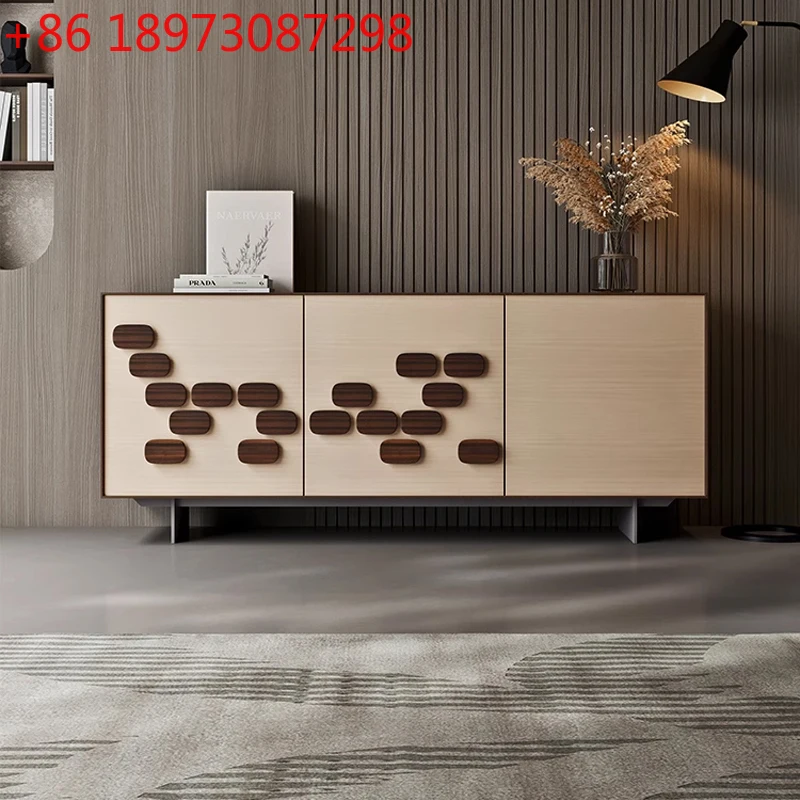 

Итальянский минималистичный боковой шкаф, современный свет, роскошная гостиная, настенное хранилище, домашний декоративный шкаф для хранения