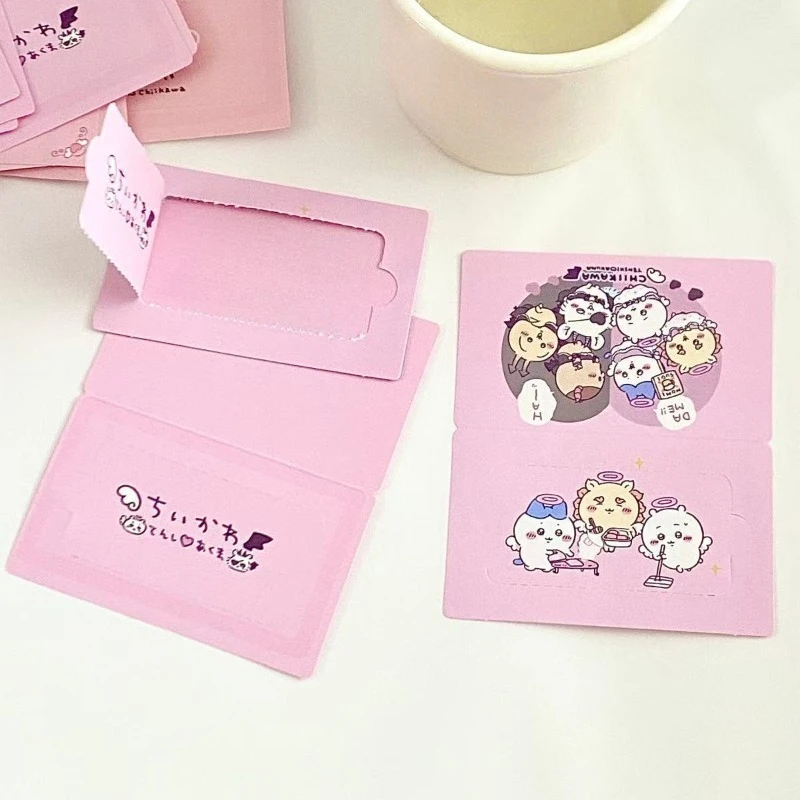 Anime Cartoon Kawaii Chiikawa Tear A Greeting Card Leave A Message Holiday Wishes It Sticks When It Meets Water Creative Gift