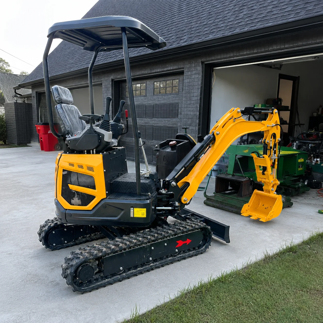 Customized Compact 1.8 Ton Crawler Excavator Digger Hydraulic Earthmoving Heavy Duty Machine CE EPA Certified