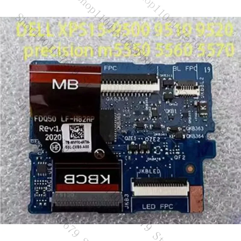 

Новинка для Dell xps 15 9500 9510 m5550 m5560, распределительная плата клавиатуры LS-H822P 070WH0