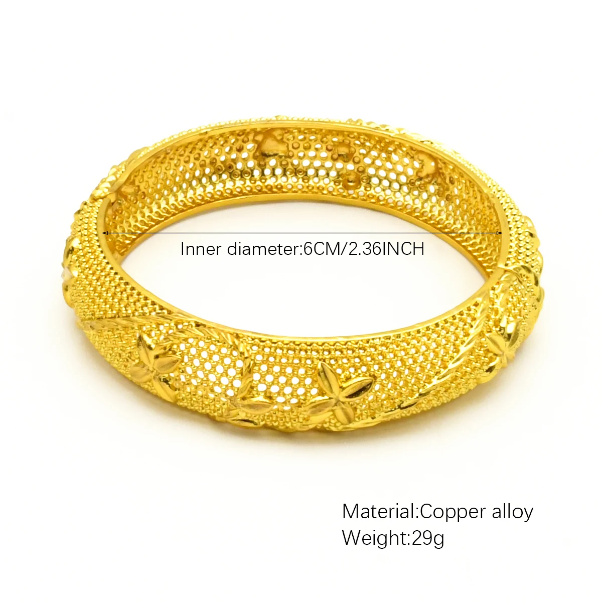 XUHUANG African 24k Gold Color Bangles For Women Indian Middle Eastern Nigerian Wedding Luxury Plated Jewellery Brazilian Bangle