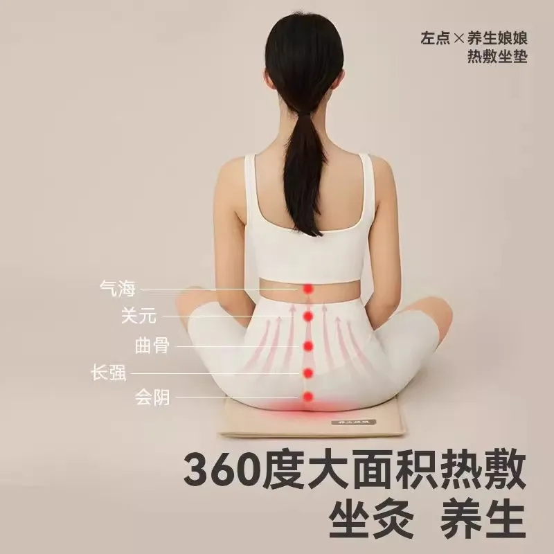 Moxibustion Warm Body Hot Compress Bag Seat Cushion Sitting Moxibustion Instrument Hot Compress Pad Futon Seat Pad Hip Pad