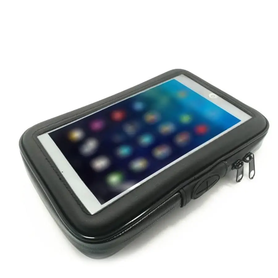 

Bicycle Motor Bike Motorcycl Handle Bar Tablet Holder Waterproof Case Bag 6.5-7"