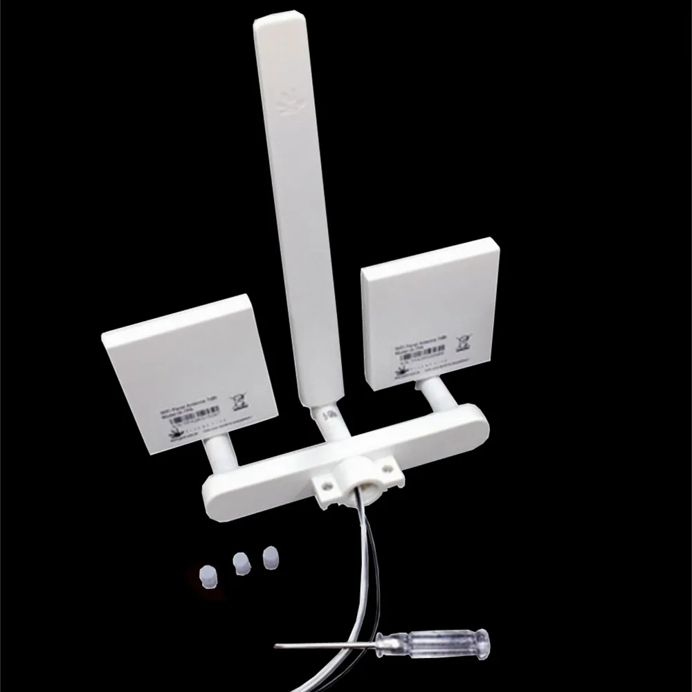 DJI Phantom 3 Kit Antenna Extender gamma segnale WiFi Standard 10dBi Omni White