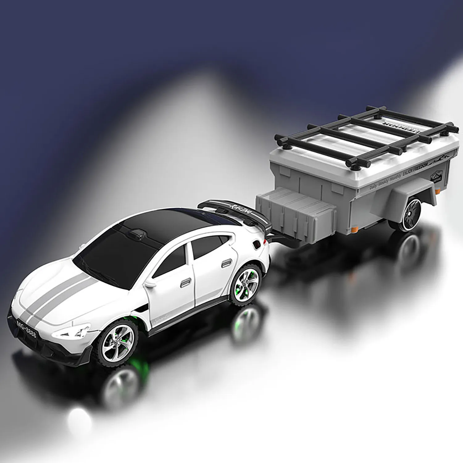 

Подарки: Миниатюрная радиоуправляемая дрифт-машина JJRC Q232 RTR 1/64 с эффектами света, модель мини-прицепа, металлический корпус, ESC, сервопривод, без звука