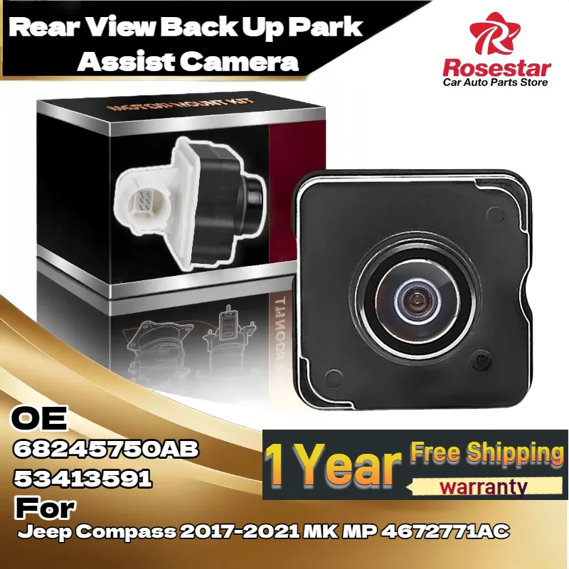 

Камера заднего вида для помощи при парке для Jeep Compass 2017-2021 MK MP 4672771AC 68245750AB 53413591