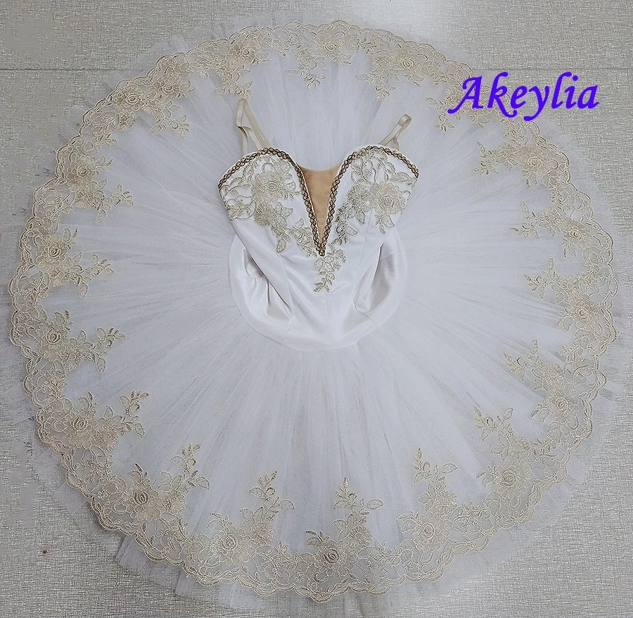 Pre-Professional Ballet Tutus navy blue Velvet Classical Tutu pancake Adult Women platter Tutu Stage Costume white BLST19101