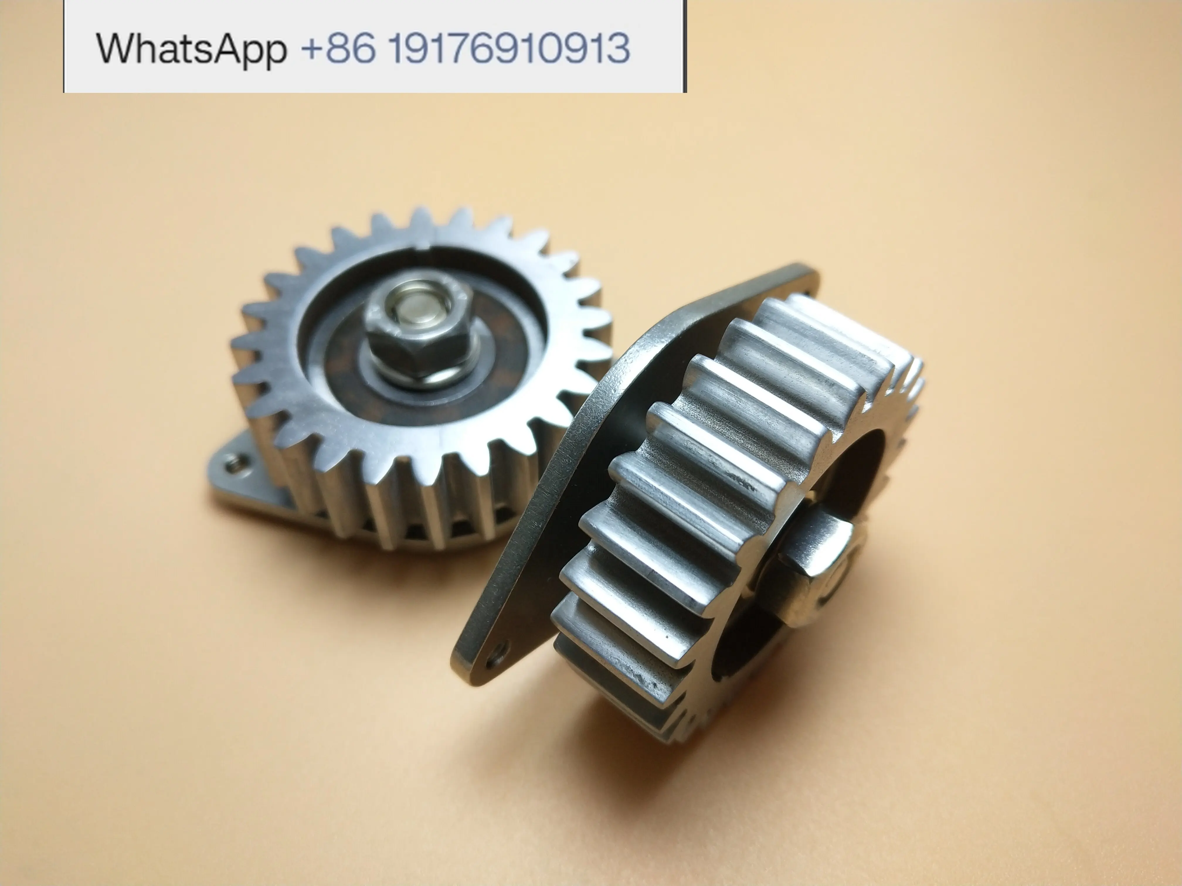 Rotation arbitrary stop unidirectional damping gear shaft damper rocker arm bracket joint buffer torque adjustable