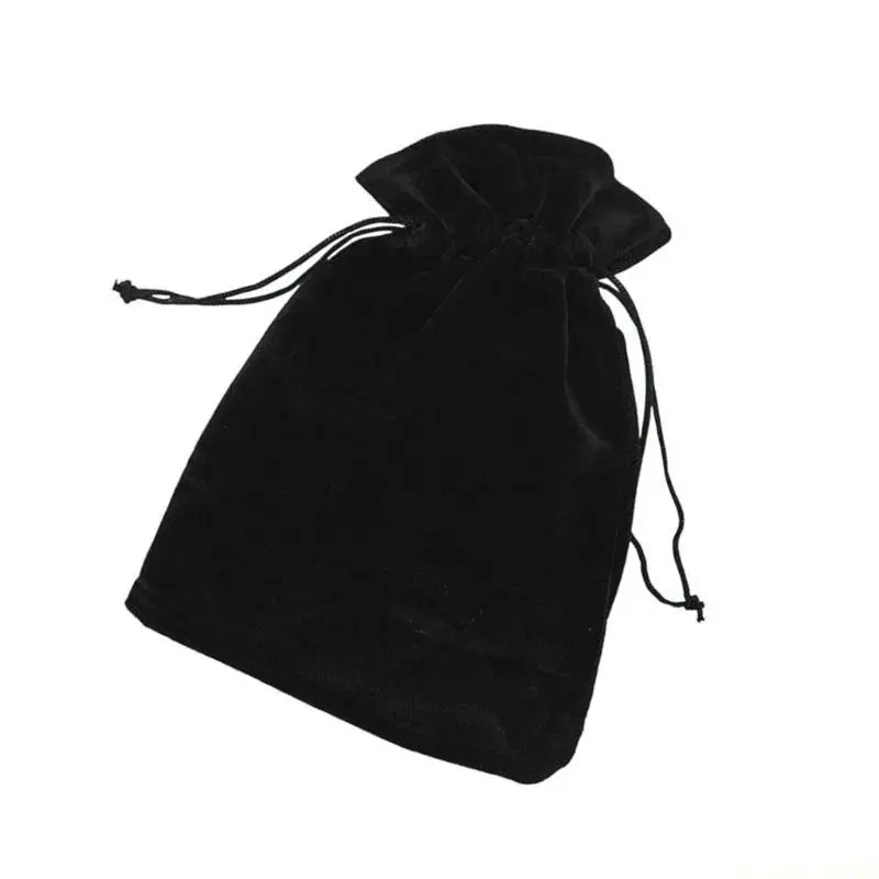 M5TC 10 Pcs Dics Drawstring Bag Small Candy Bags Handmade Gift Packaging Bag