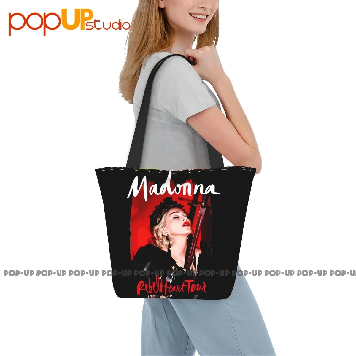 Дорожные сумки Madonna Rebel Heart World Tour, пляжная сумка, сумка для покупок, сумка через плечо