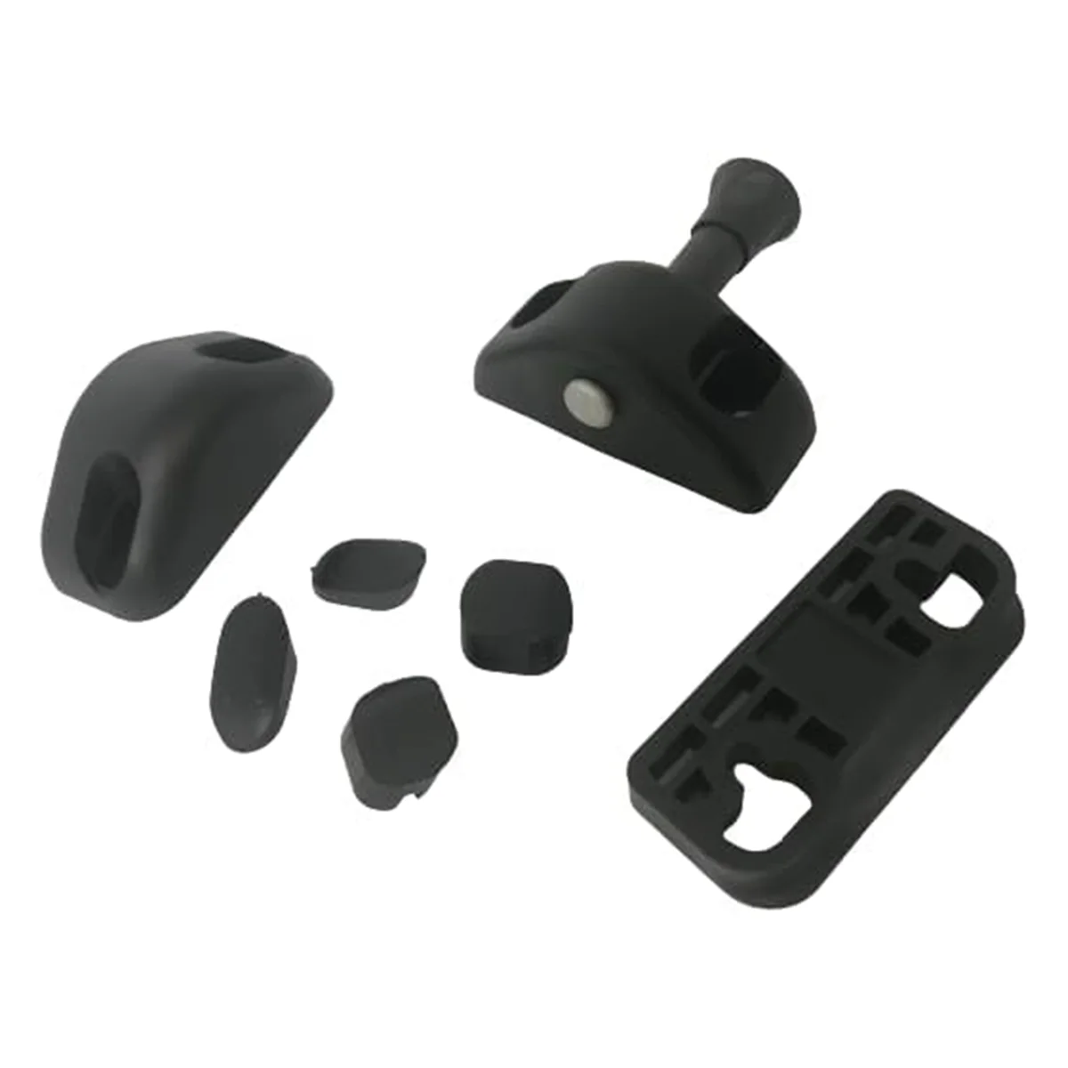 T88C البلاستيك المغناطيسي قفل بمزلاج الدرابزين الباب قفل مغناطيسي قفص الكلب مزلاج مختلف الباب والنافذة قفل بمزلاج مغناطيسي